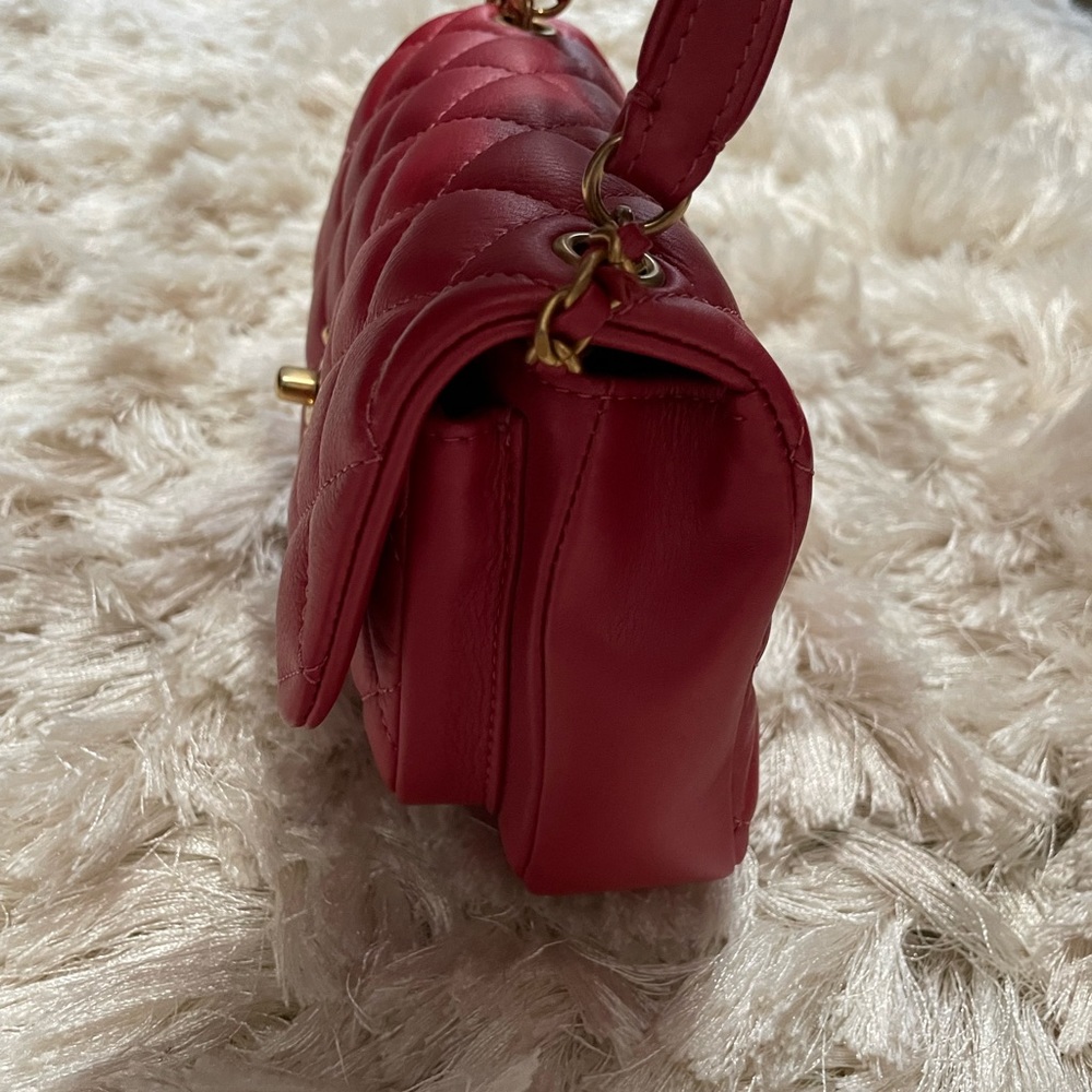 Mini Chanel with top handle and crossbody chain - Picture 8 of 10